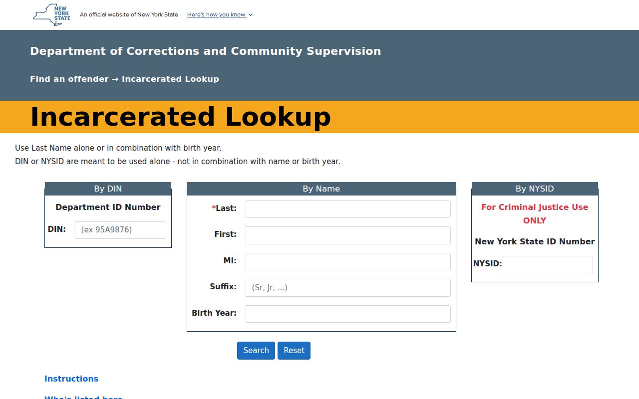 Schenectady County arrest follow-up through DOCCS incarcerated lookup
